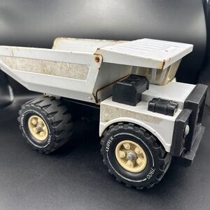 VINTAGE Clover Jumbo Dump Metal Dump Truck Korea 1970s